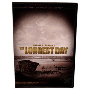 The Longest Day Vintage 1990 DVD Cinema Classics Collection Entertainment